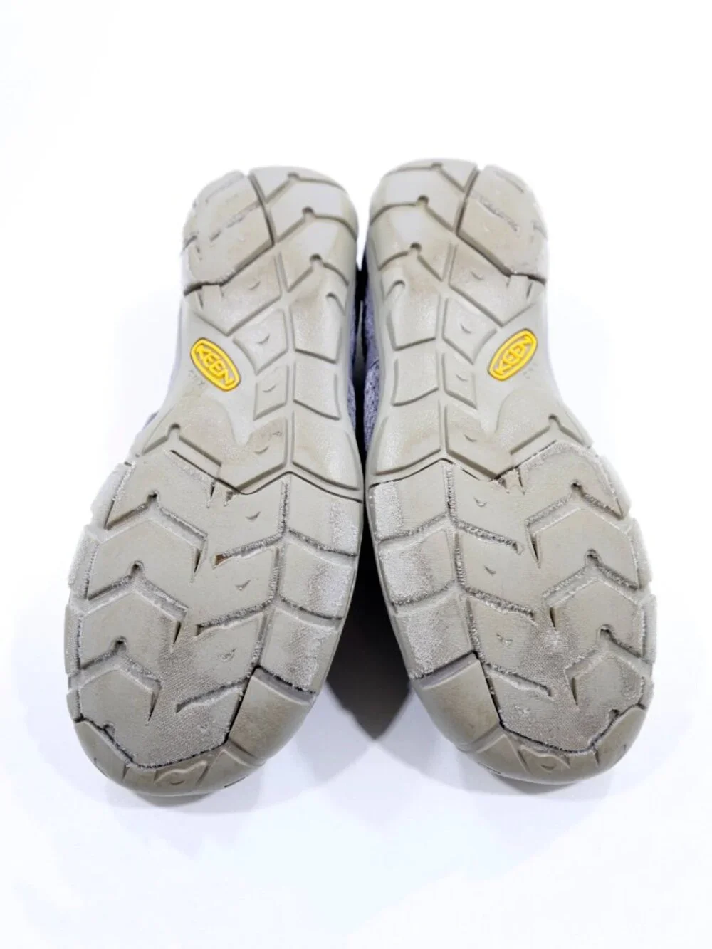 Keen Hush CNX Gray Knit Comfort Mary Jane Flats - 8.5 Wide